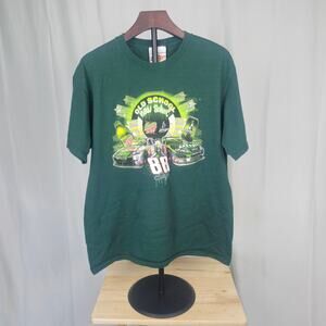 Dale Earnhardt Jr NASCAR Graphic Tee Winner’s Circle L Vintage Y2K Style